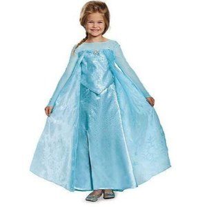 Elsa Ultra Prestige Costume M (7-8) Blue